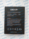 DEXP Z250 аккумулятор для смартфона